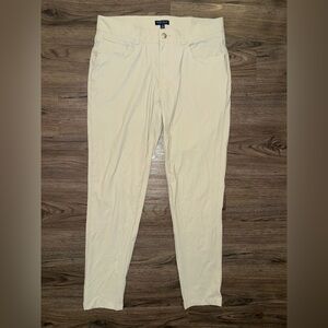 Peter Millar Crown Crafted Surge Performance Trouser Men's 34x32 Light Gray